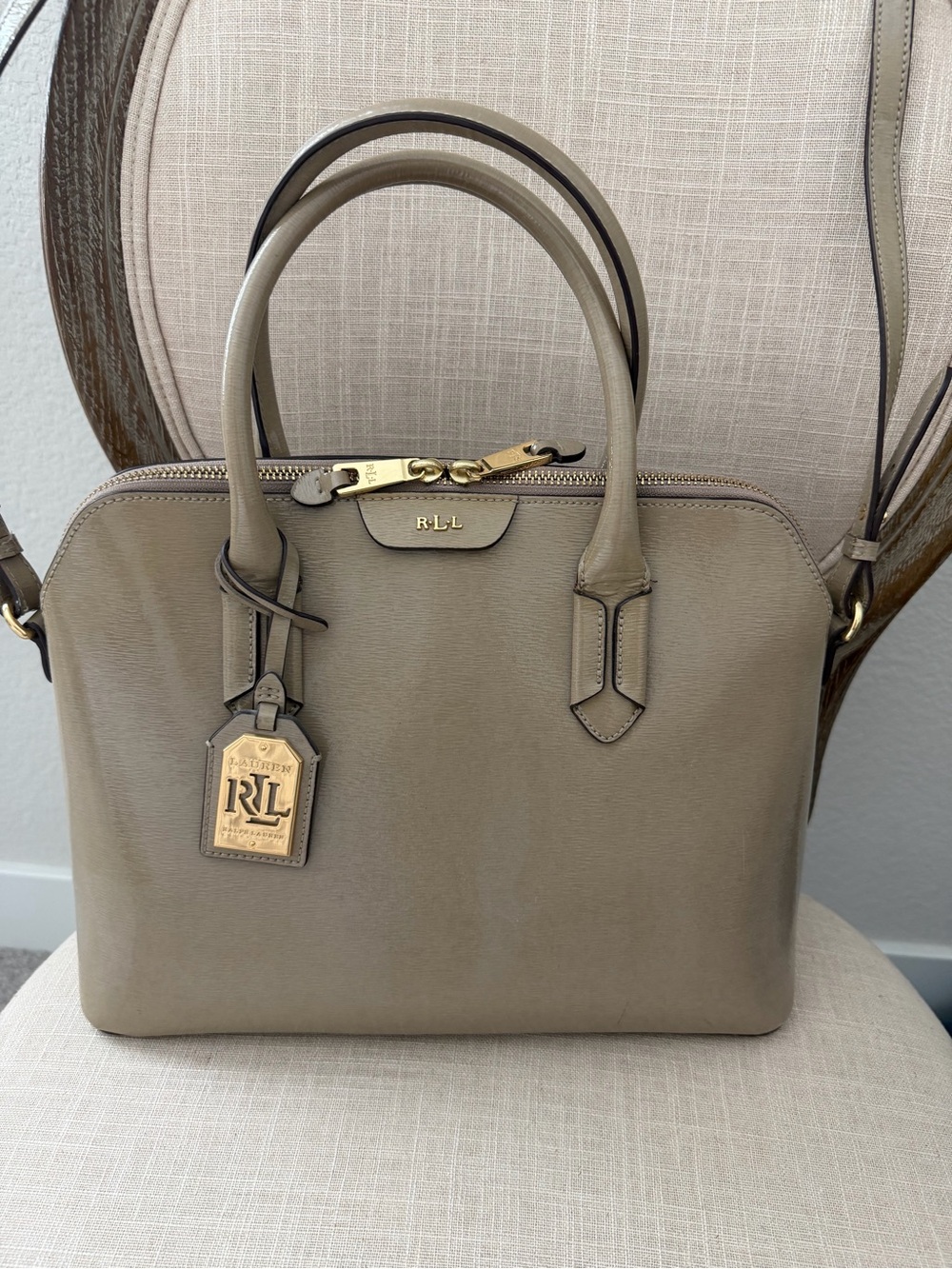 Lauren Ralph Lauren Tate Dome Satchel